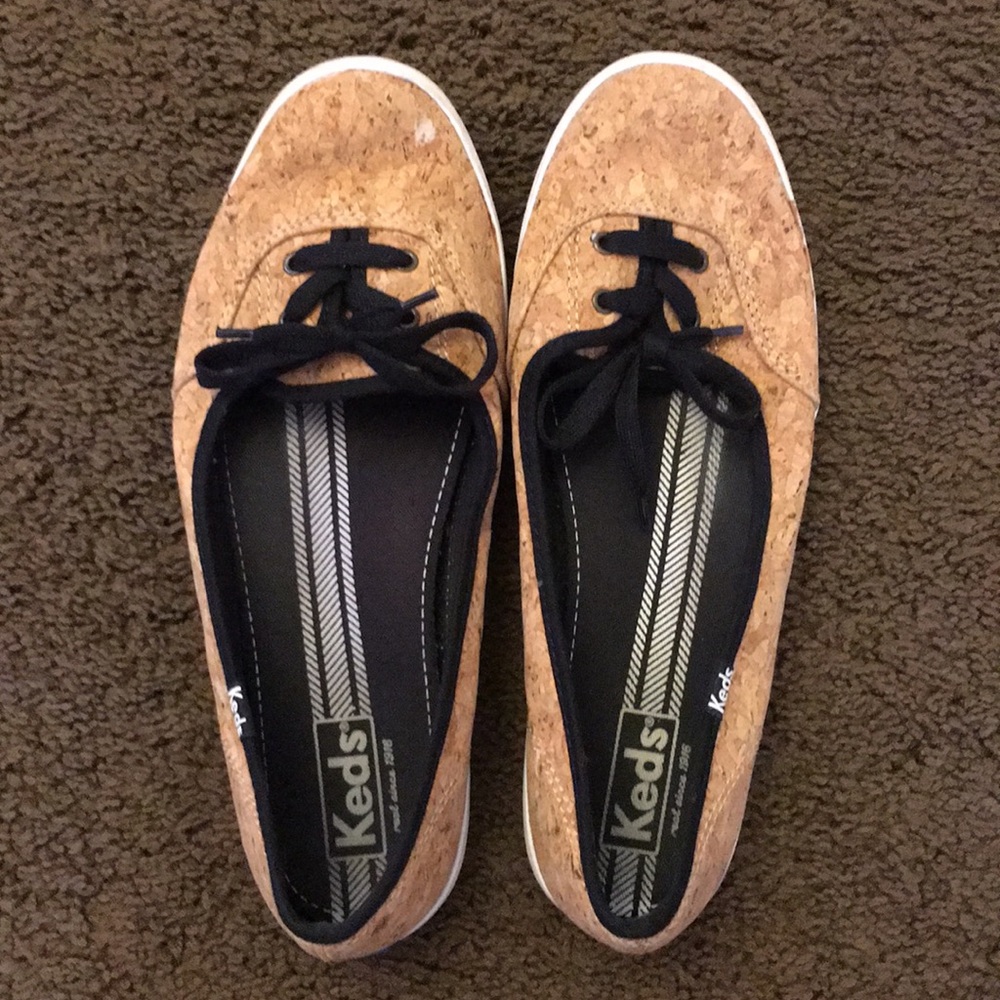 fashionable keds cork shoes!